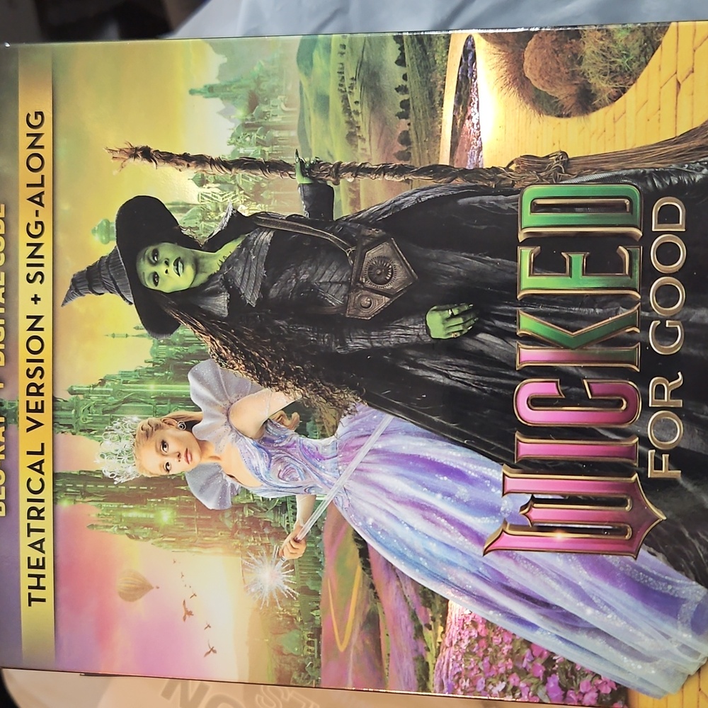 Wicked For Good Blu-Ray + Digital Code